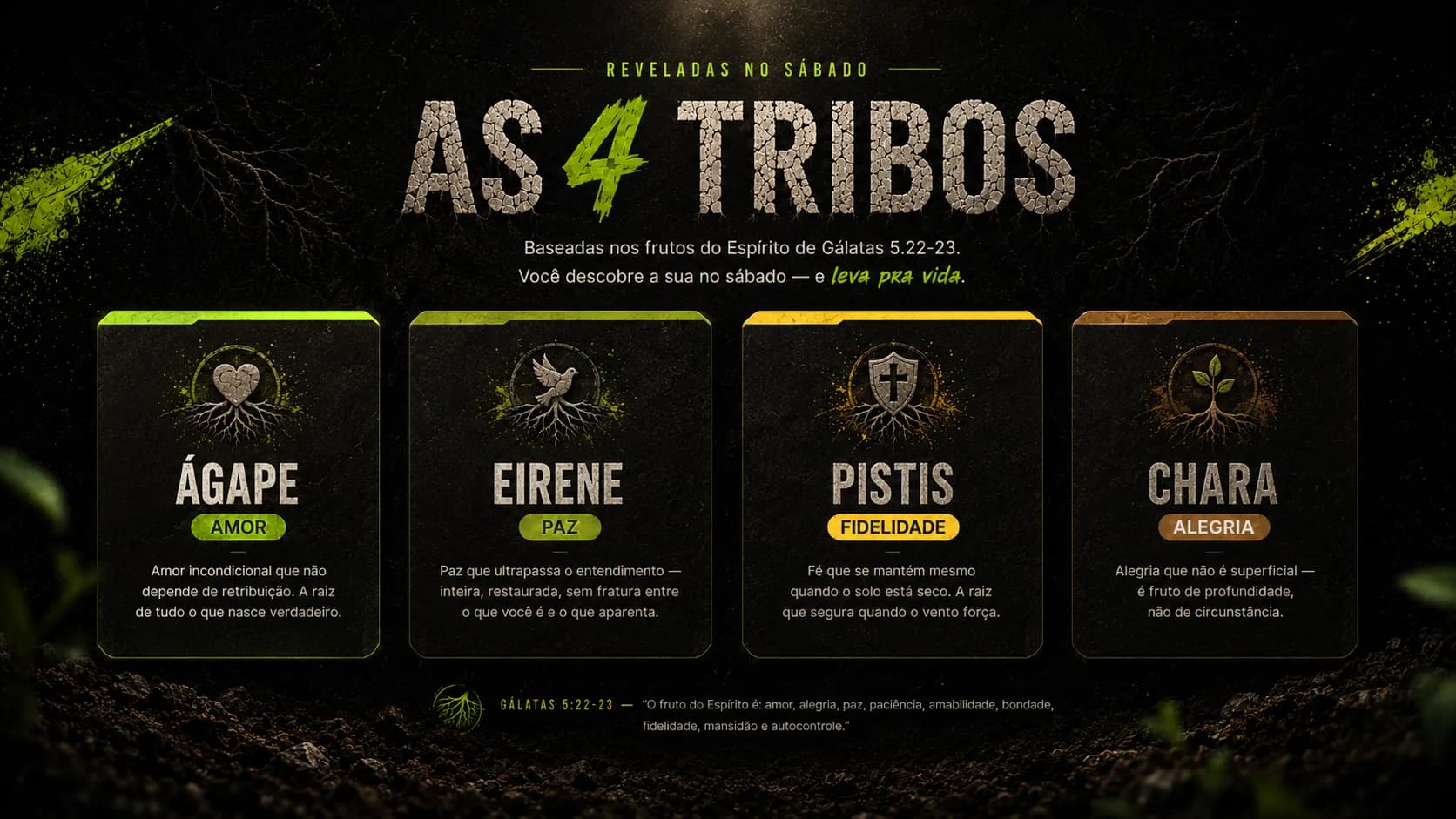 Arte da seção das tribos
